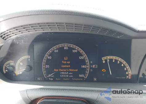 2009 Mercedes-Benz Cl 550 4Matic from USA, damaged, VIN WDDEJ86X09A020624